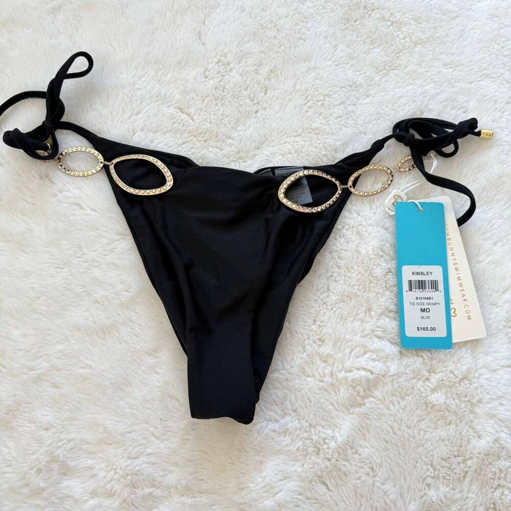 NWT!!! Beach Bunny women bikini bottom size M Retail 165$